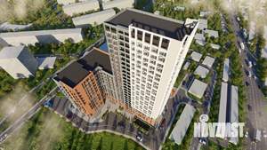 1-к квартира, строящийся дом, 45м2, 18/24 этаж