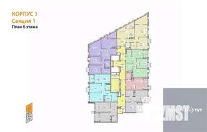 2-к квартира, вторичка, 78м2, 6/21 этаж