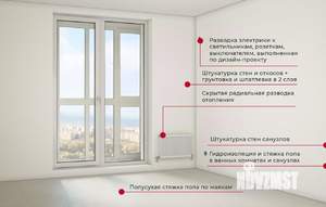 1-к квартира, вторичка, 42м2, 23/25 этаж