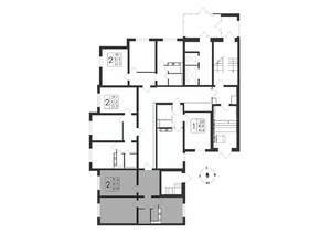 2-к квартира, вторичка, 58м2, 1/17 этаж