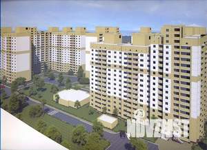 2-к квартира, строящийся дом, 71м2, 4/16 этаж