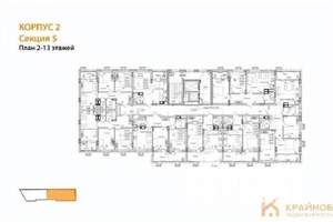 Студия квартира, строящийся дом, 31м2, 3/14 этаж