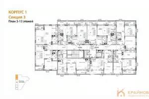 Студия квартира, строящийся дом, 33м2, 9/15 этаж