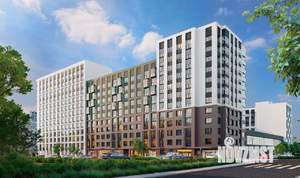 2-к квартира, строящийся дом, 65м2, 6/13 этаж