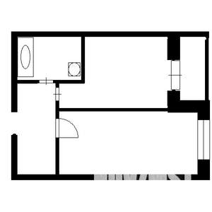 1-к квартира, вторичка, 40м2, 11/25 этаж