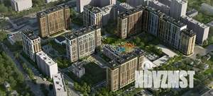 2-к квартира, строящийся дом, 66м2, 12/18 этаж