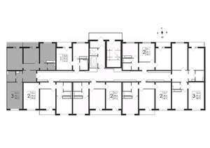 3-к квартира, вторичка, 85м2, 13/19 этаж