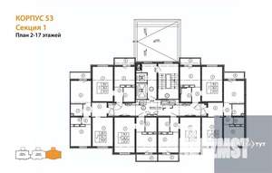 1-к квартира, вторичка, 38м2, 16/17 этаж