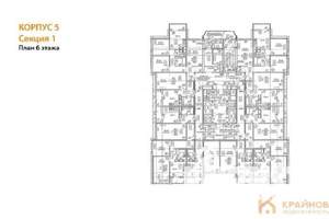 1-к квартира, вторичка, 40м2, 6/25 этаж