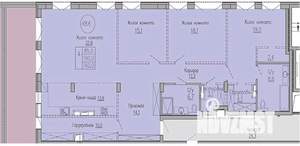 4-к квартира, вторичка, 160м2, 2/3 этаж