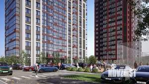 2-к квартира, строящийся дом, 54м2, 19/19 этаж