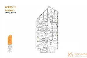 3-к квартира, вторичка, 86м2, 6/21 этаж