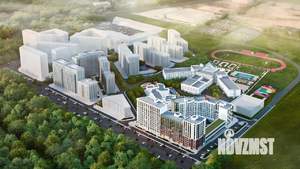 2-к квартира, строящийся дом, 57м2, 2/13 этаж