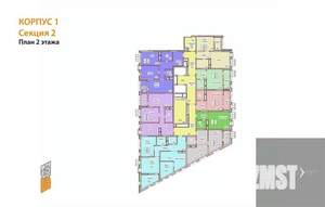 2-к квартира, вторичка, 56м2, 2/21 этаж