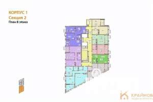 Студия квартира, сданный дом, 27м2, 8/21 этаж