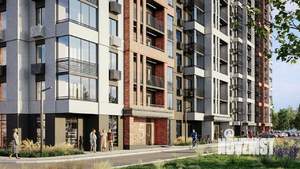 2-к квартира, строящийся дом, 51м2, 6/17 этаж