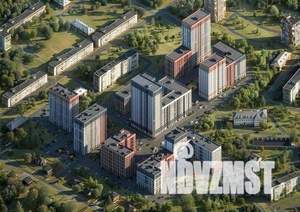 2-к квартира, строящийся дом, 68м2, 4/18 этаж