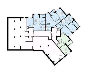 2-к квартира, вторичка, 54м2, 9/24 этаж