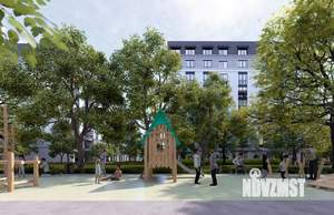 1-к квартира, строящийся дом, 41м2, 7/9 этаж