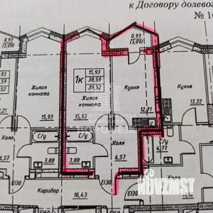 1-к квартира, вторичка, 40м2, 10/25 этаж