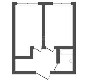 1-к квартира, вторичка, 36м2, 16/18 этаж