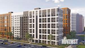 1-к квартира, строящийся дом, 39м2, 4/13 этаж