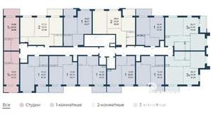 2-к квартира, вторичка, 57м2, 11/17 этаж