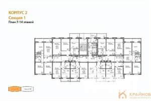 1-к квартира, вторичка, 37м2, 10/15 этаж