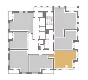 1-к квартира, вторичка, 47м2, 23/25 этаж