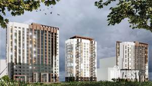 Студия квартира, строящийся дом, 17м2, 3/15 этаж