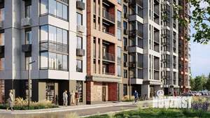 2-к квартира, строящийся дом, 53м2, 3/17 этаж