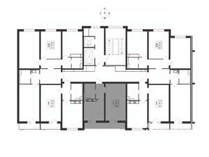 1-к квартира, вторичка, 40м2, 6/17 этаж