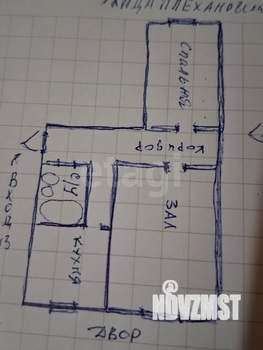 2-к квартира, вторичка, 45м2, 2/5 этаж