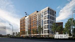 2-к квартира, строящийся дом, 54м2, 11/13 этаж