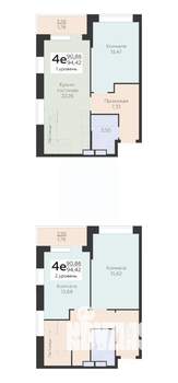4-к квартира, вторичка, 94м2, 23/24 этаж