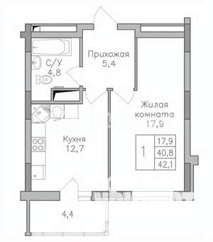 Фото квартиры на продажу (2)