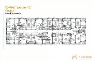 2-к квартира, вторичка, 50м2, 9/11 этаж