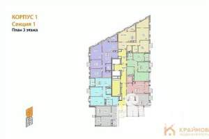 2-к квартира, сданный дом, 62м2, 3/21 этаж