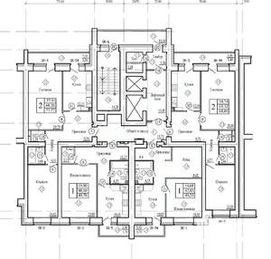 2-к квартира, строящийся дом, 70м2, 14/16 этаж