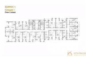 1-к квартира, вторичка, 39м2, 3/28 этаж