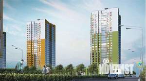 1-к квартира, вторичка, 43м2, 9/25 этаж