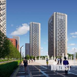 2-к квартира, строящийся дом, 70м2, 22/32 этаж