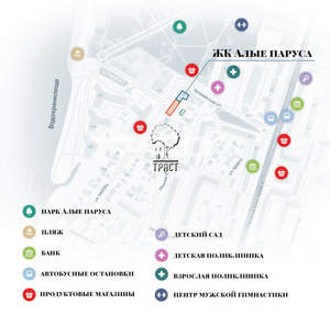 2-к квартира, сданный дом, 100м2, 3/17 этаж