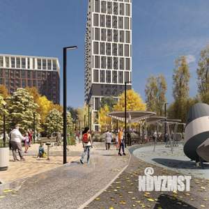 2-к квартира, строящийся дом, 75м2, 4/25 этаж