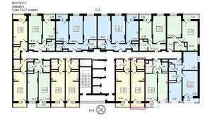 Студия квартира, строящийся дом, 27м2, 25/27 этаж