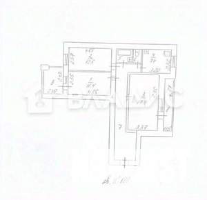 3-к квартира, вторичка, 75м2, 7/9 этаж