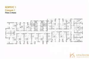 Студия квартира, вторичка, 22м2, 2/28 этаж