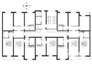 3-к квартира, вторичка, 89м2, 16/17 этаж