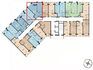 1-к квартира, вторичка, 40м2, 14/20 этаж