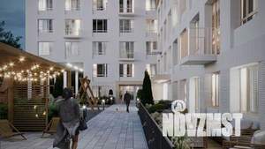 1-к квартира, строящийся дом, 46м2, 1/8 этаж